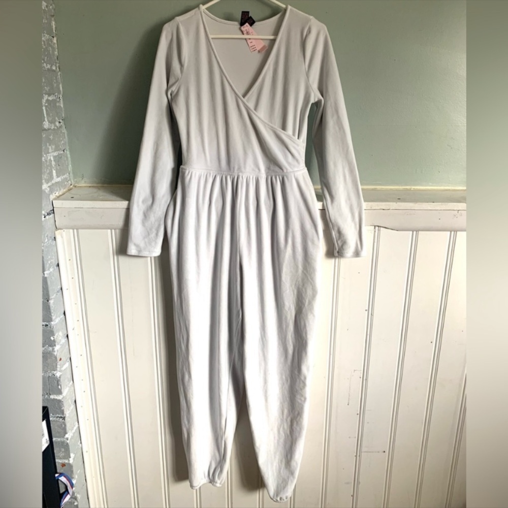 Nwt velour jumpsuit